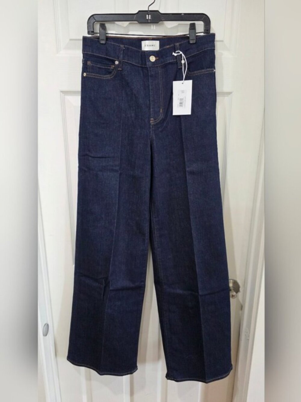 Frame Le Slim Palazzo Long Jeans - Picture 3 of 9